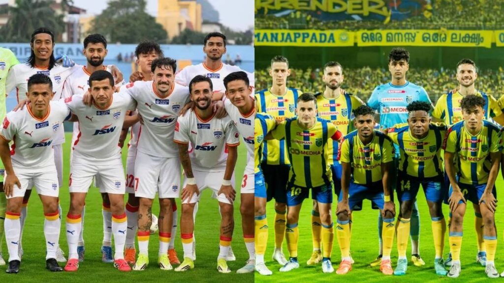 Bengaluru FC vs Kerala Blasters Head-to-Head (All Time Records)