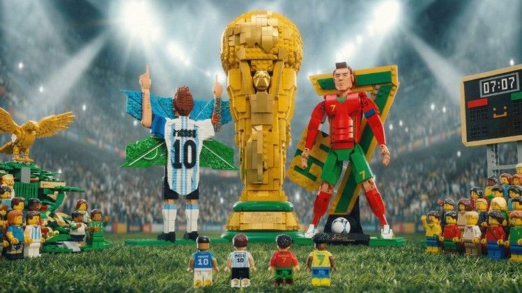 LEGO: Messi and Ronaldo LEGO: Messi and Ronaldo