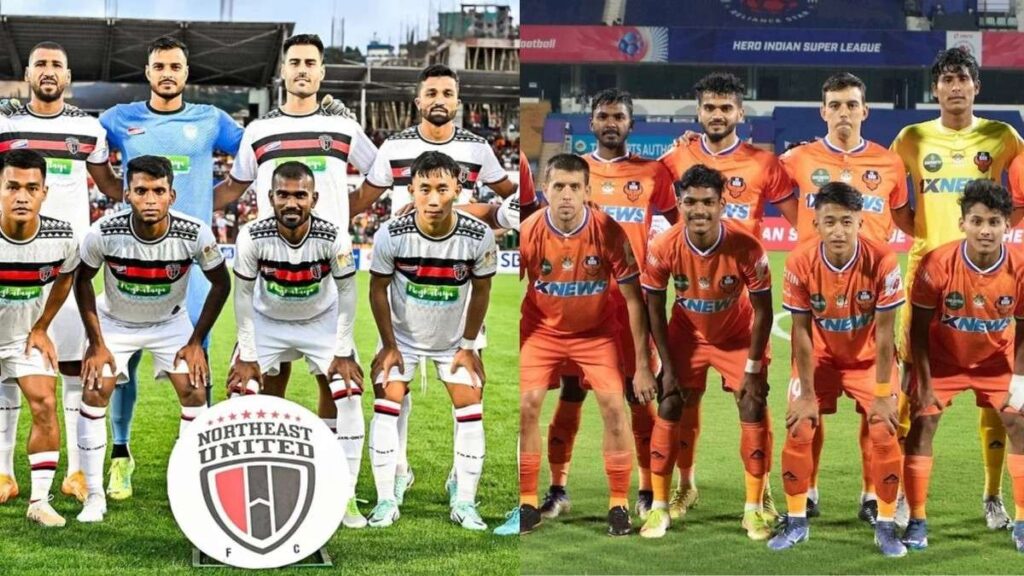 NorthEast United FC vs FC Goa Head-to-Head (All Time Records)