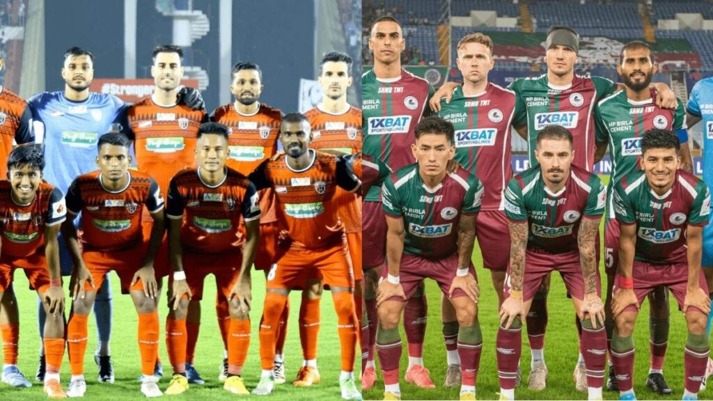 NorthEast United FC vs Mohun Bagan SG Head-to-Head in ISL