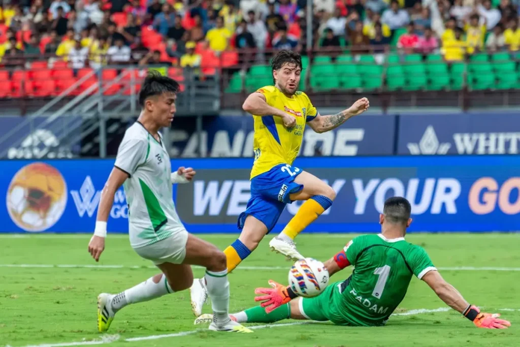 Kerala Blasters vs Mohammedan SC (Red Card)