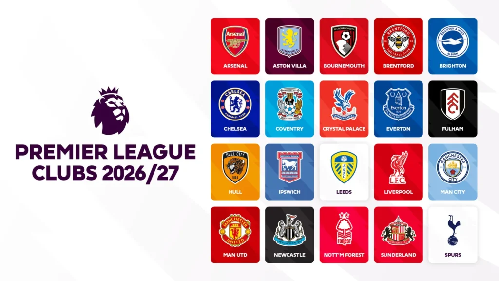 Premier League 2026/27 Teams
